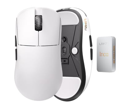 Myszka bezprzewodowa LAMZU Inca 8K White